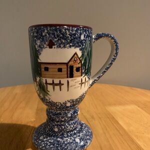 Cooks Bazaar Holly Mountain Pedestal Coffee Cup